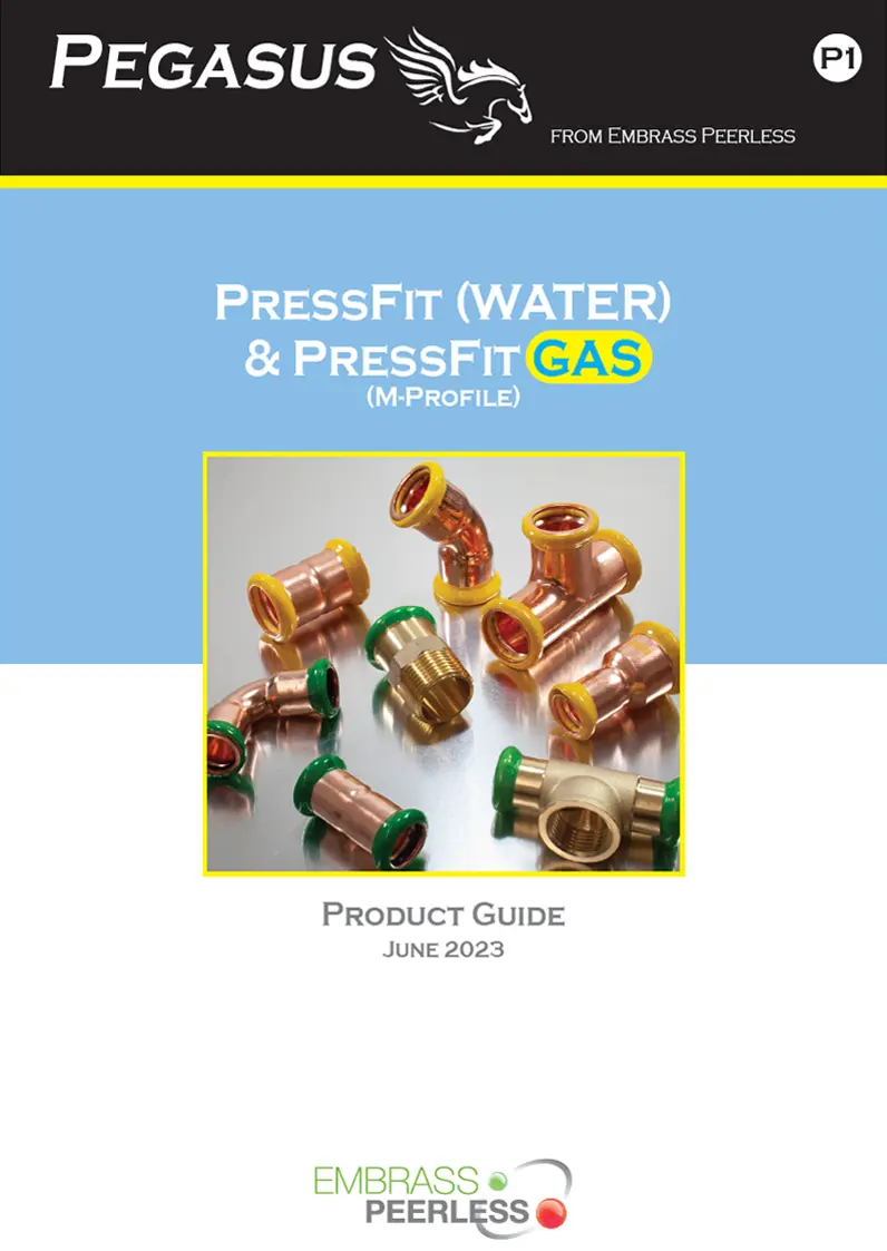 PressFit (WATER) & PressFit GAS product guide cover