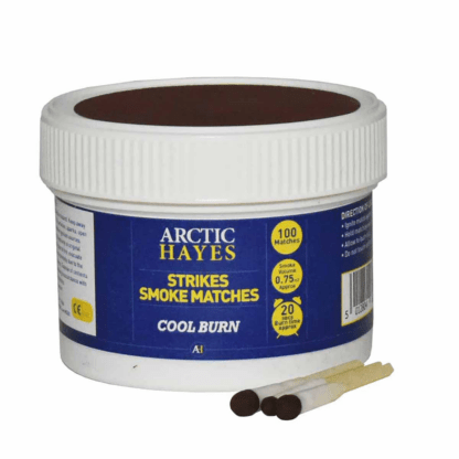 394824 ARCTIC Hayes Smoke Matches Tub of 100 333000B