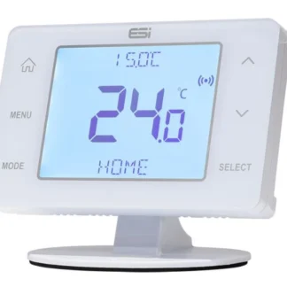 384042 ESi Heating Controls TouchScreen 2-Channel White Wireless Thermostat ESRTP4TOUCH