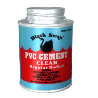 Black Swan PVC Solvent Cement Regular Bodied Small 118ml