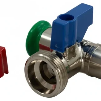 Pegasus Pressfit Washing Machine Valve Tee 15mm x 3/4"