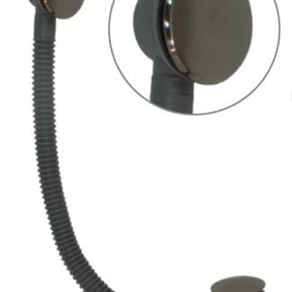 205415 ∙ PEERLESS Bath Combi Contemporary Waste Mushroom Clicker Plug 1.1_2 Inch (brass overflow face) GM