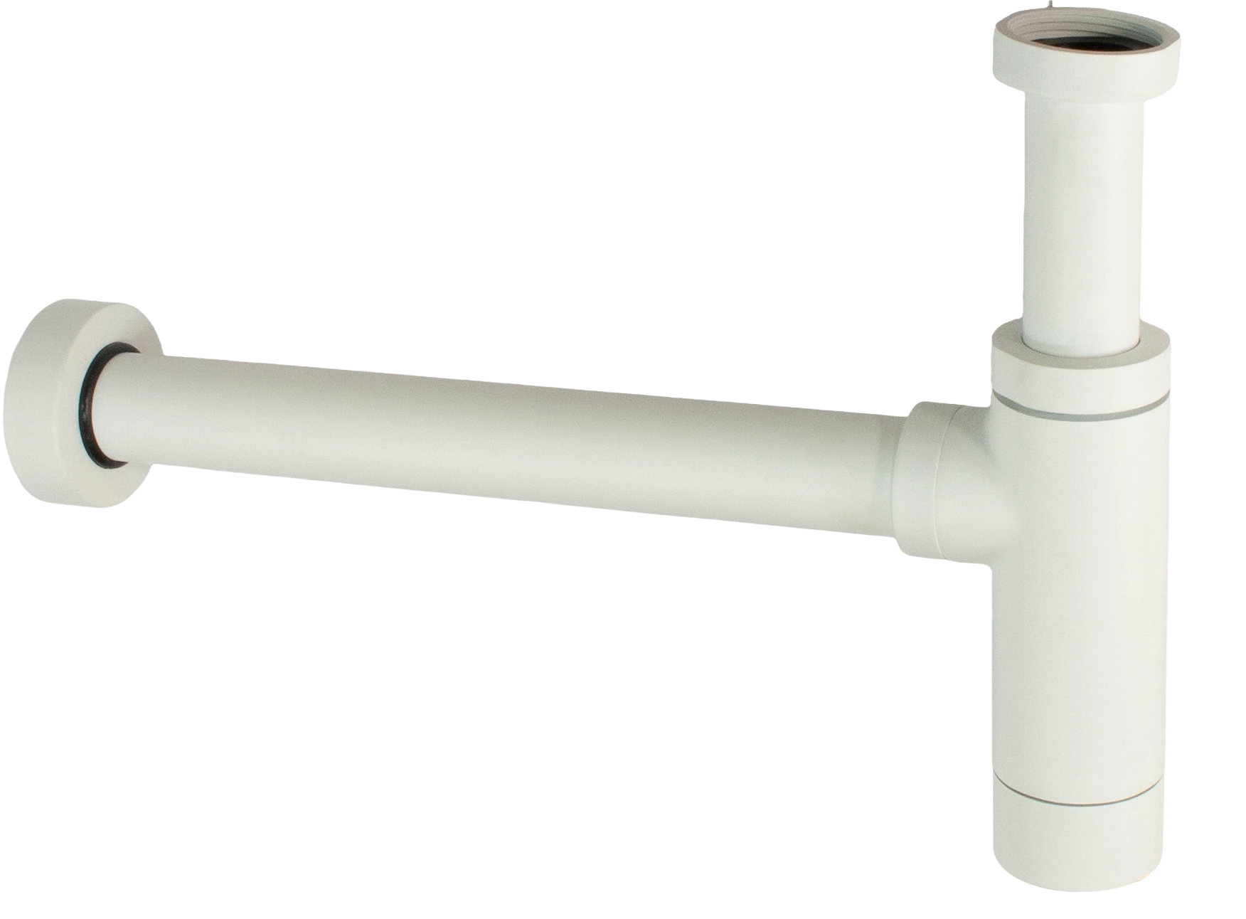 PEERLESS Bottle Trap Brass Modern Style 300mm Pipe 1.1/4″ Matt White MW PEERLESS Bottle Trap Brass Modern Style 300mm Pipe 1.1/4" Matt White MW