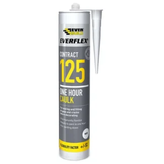 EVERBUILD Everflex 125 Contract Caulk 1 Hour 300ml