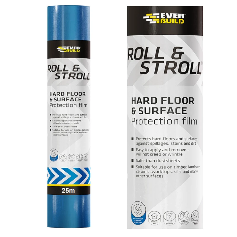 EVERBUILD Roll & Stroll Hard Surface Protector 25m x 600mm 393197 ∙ EVERBUILD Roll & Stroll Hard Surface Protector 25m x 600mm