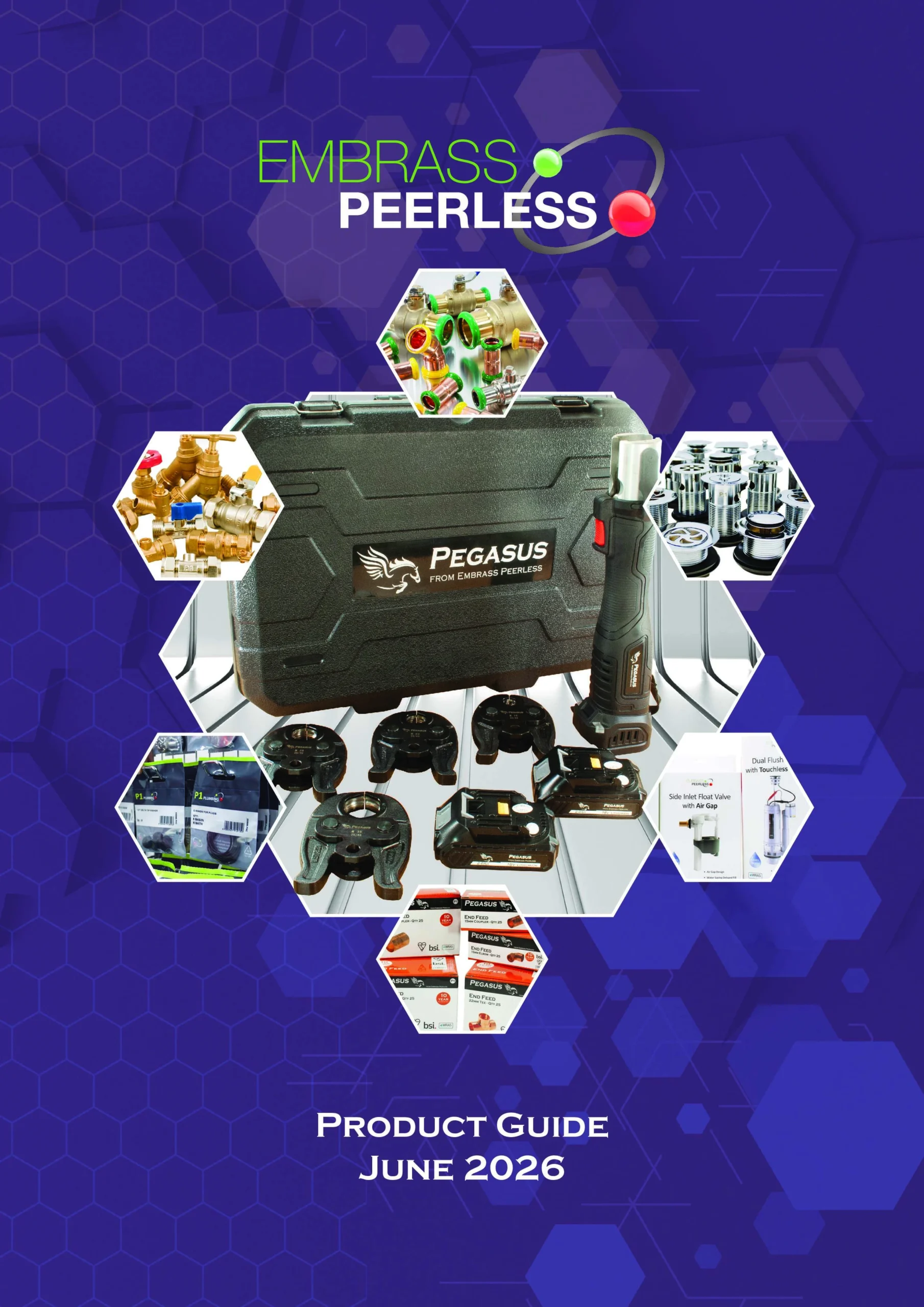 Embrass Peerless Product Guide 2026 - Front Cover