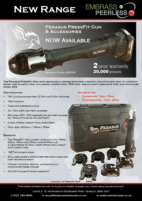 Pegasus PressFit Gun February 2026